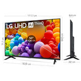 LG 50UT73006LA 50" LED UltraHD 4K HDR10 Pro WebOS24 AI ThinQ