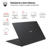 LG Gram 14ZD90S-G.AX75B - 14" - Intel Core Ultra 7-155H - 16GB - 512GB SSD - W11