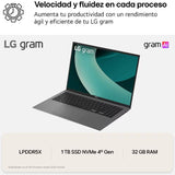 LG Gram 16Z90TL-G.AU88B - 16" - Intel Core Ultra 7-258V - 32GB - 1TB SSD - W11