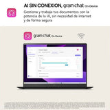 LG Gram 17ZD90T-G.AX88B- 17" - Intel Core Ultra 7-255H - 32GB - 1TB SSD - FreeDos