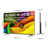 LG NANO 4K UHD 75NU850B6LA 75" Smart TV 4K UltraHD 60Hz WebOS HDR10 Dolby Digital Plus