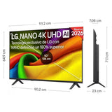 LG NANO 4K UHD AI 50NU8E0B3LA 50" Smart Tv 4K UltraHD 60Hz Smart TV webOS HDR10