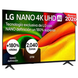 LG NANO 4K UHD AI 50NU8E0B3LA 50" Smart Tv 4K UltraHD 60Hz Smart TV webOS HDR10