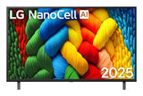 LG NanoCell 50NANO81A6A 50" - Smart Tv - Ultra HD webOS25 Nano Color Gaming IA
