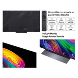 LG OLED evo AI OLED77C64LA 77" Smart TV 4K UltraHD 120Hz WebOS HDR10 Dolby Vision