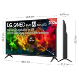 LG QNED EVO AI 43QNED81B6C 43" 4K UltraHD 60Hz Smart TV WebOS HDR10
