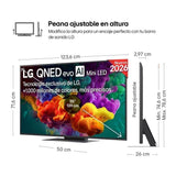 LG QNED evo MiniLED AI 55QNED86B6B 55" Smart Tv 4K Ultra HD 144Hz Smart TV WebOS Dolby Vision