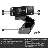 Logitech Webcam C922 Pro Stream