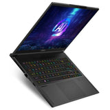 MSI Stealth A16 AI A3XVFG-247XES - 16" - AMD Ryzen AI 9 HX 370 - 32GB - 1TB SSD - GeForce RTX 4060 - FreeDos