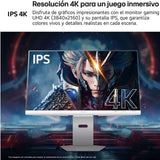 Monitor LG UltraGear 32G810SA-W 32" LED IPS UltraHD 144Hz Altura Ajustable FreeSync Premium