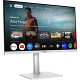 Monitor MSI Modern MD272UPSW 27" LED IPS UltraHD 4K Altavoces Altura Ajustable Google TV USB-C
