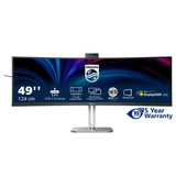 Monitor Philips 49B2U6900CH Dual QHD 75Hz VA Curvo HDR400 Webcam KVM USB-C - 49"
