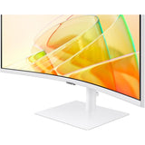 Monitor Monitor Samsung ViewFinity S6 LS34C650TAUXEN 34" LED VA UltraWide QHD 100Hz FreeSync Curva USB-C