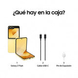 Samsung Galaxy Z Flip6 Plegable con IA Amarillo - 256GB - 12GB - 5G