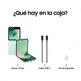 Samsung Galaxy Z Flip6 Plegable con IA Verde - 256GB - 12GB - 5G