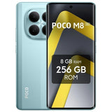 POCO M8 Verde 5G - 256GB - 8GB - AMOLED 120Hz 5G Dual SIM Carga Rápida 45W NFC IP65 HyperOS 2