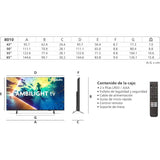 Philips Ambilight 50PUS8010 50“ - Smart TV - 4K UHD Smart Dolby Atmos Titan OS
