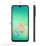 Samsung Galaxy A26 Negro - 128GB - 6GB - 5G