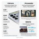 Samsung Galaxy S25 Ultra con IA Titanio Gris - 512GB - 12GB - 5G