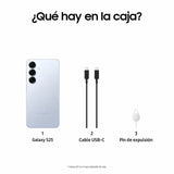 Samsung Galaxy S25 con IA Azul Claro - 256GB - 12GB - 5G