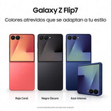 Samsung Galaxy Z Flip7 Plegable con IA Negro Oscuro - 512GB - 12GB - 5G