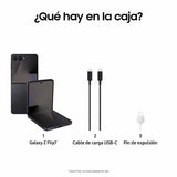 Samsung Galaxy Z Flip7 Plegable con IA Negro Oscuro - 512GB - 12GB - 5G