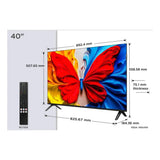 TCL QLED 40S5K 40" - Smart Tv - Full HD Google TV Dolby Audio Bluetooth