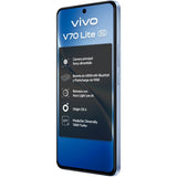 Vivo V70 Lite Azul 5G - 256GB - 6GB - AMOLED 6500mAh