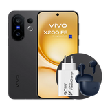 Vivo X200 FE Negro 5G - 512GB - 12GB - AMOLED - Batería 6500mAh