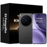 Vivo X300 Pro Negro 5G - 512GB - 16GB - AMOLED + Kit fotográfico Vivo X300 Pro