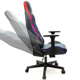Woxter Stinger Station Elite Silla Gaming Tela RGB Dorada/Plata