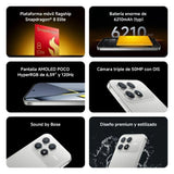 Xiaomi POCO F8 Pro Titanio Plateado - 256GB - 12GB - 5G