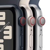 Apple Watch SE | GPS + Cellular | 44mm | Caja Aluminio Medianoche | Correa Loop deportiva Medianoche - MRHC3QL/A