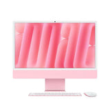 Apple iMac 24" 4,5K Chip M4 | 16GB RAM | 256GB SSD | CPU 8 núcleos | GPU 8 núcleos | Vidrio estándar | Magic Keyboard | Rosa - MWUG3Y/A