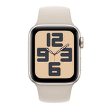 Apple Watch SE | GPS + Cellular | 44mm | Caja Aluminio Blanco | Correa deportiva Blanco Estrella | M/L - MRGX3QL/A