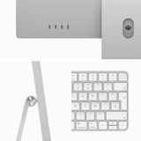 Apple iMac 24" 4,5K Chip M1 | 8GB RAM | 256GB SSD | GPU 7 núcleos | Plata - MGTF3Y/A