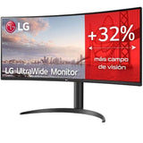 Monitor LG 34WP75CP-B Profesional Ultrapanorámico UltraWide Curvo - WQHD+ - 34"