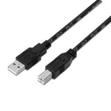 Cable USB 2.0 Impresora Conectores USB A Macho / B Macho 1 Metro