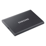 Disco Duro Samsung T7 Disco Duro SSD Externo PCIe NVMe USB 3.2 2TB Gris